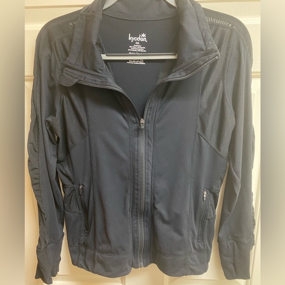 Kyodan Zip Up Jacket Exercise Workout Activewear Size Large - Picture 2 of 16